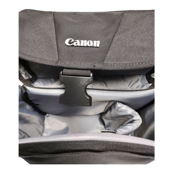 Canon Camera Case EOS Black Shoulder Bag - Picture 3 of 8